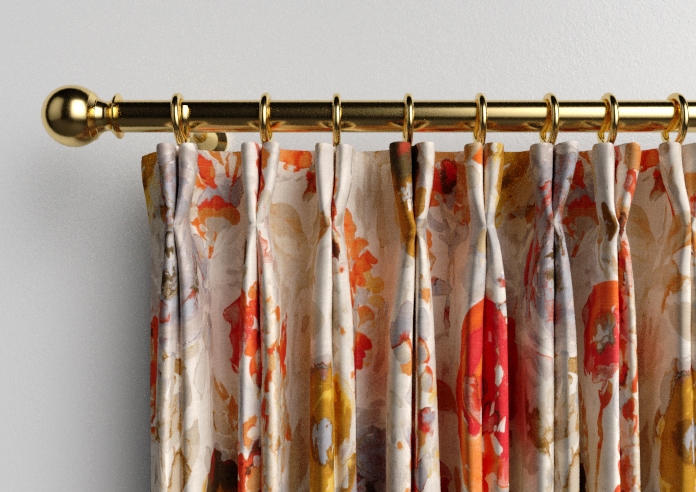 Harper, Burnt Orange - Made to Measure Curtains - Image 10